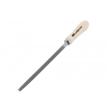 Трехгранный напильник 200 мм СИБРТЕХ деревянная ручка 16026