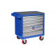 Синяя инструментальная тележка (5 ящиков) МАСТАК 521-05581B