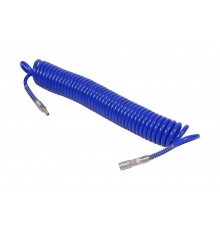 Шланг пневматический спиральный высокого давления (10х15 мм; 10 м; полиуретановый) МАСТАК 680-10110SQ