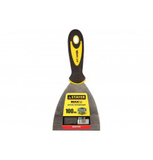 Шпатель STAYER Orion нержавеющее профилированное полотно, 2к ручка, 100мм 10041-10