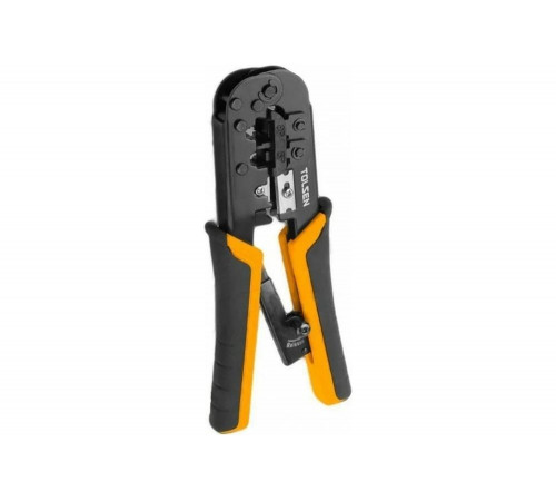 Клещи TOLSEN для обжима кабелей с храповым механизмом 185мм 38054