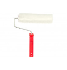 Валик в сборе 200мм, D 48мм, D ручки 6мм, крепление шплинтом СИБРТЕХ Искусственный мех 80153