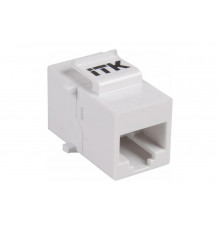 Проходной адаптер IEK ITK кат.5E UTP, RJ45-RJ45, тип Keystone Jack CS7-1C5EU