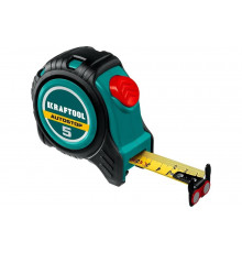 Рулетка с автостопом KRAFTOOL AutoStop 5 м 3412-5-25