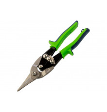 Ножницы по металлу СИБРТЕХ  250 мм, прямой рез, сталь С55, двухкомпонентные рукоятки 78336