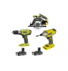 Набор инструментов Ryobi ONE+ R18DDIDCSP-220S 5133003813