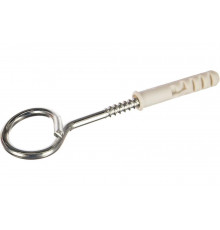 Распорный дюбель Зубр МАСТЕР тип ЕВРО с шурупом-кольцом, 12х60 / 8х135 мм, 2 шт 30696-12-60