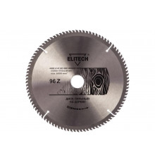 Диск пильный по дереву (255х32/30 мм; 2.8 мм; 96Z) Elitech 1820.057000