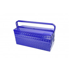 Ящик инструментальный раскладной 5 отсеков, синий МАСТАК 510-05420B