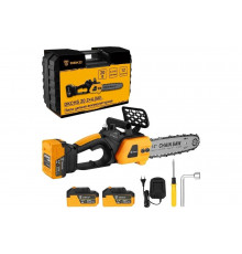 Цепная аккумуляторная пила DEKO dkchs 20 в кейсе, 20 в, 2x4.0 ач, зарядное устройство 3638 063-4356