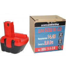 Аккумулятор Ni-CD (14.4V, 2.0AH) для Bosch GSR14-4V BD P.I.T. Bos-14,4-2,0
