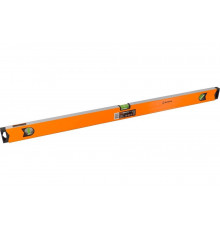 Алюминиевый магнитный уровень Вихрь 1000 мм, фрезерованный, 3 глазка 1 зеркальный 73/11/4/20