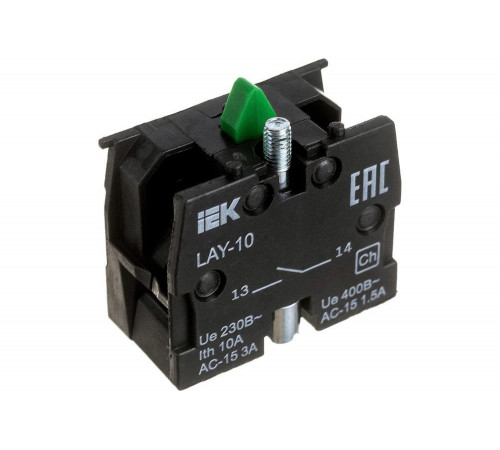 LAY5 IEK BDK21 - Контактный блок для надежного подключения