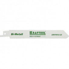 KRAFTOOL 130 мм, шаг 1.8-2.5 мм, полотно по дереву и металлу Bi-Met 159705-U-13 Industrie