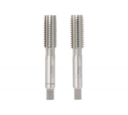 Набор метчиков Ruko 2 шт, UNF 3/8 -24 HSS-G 246038UNF