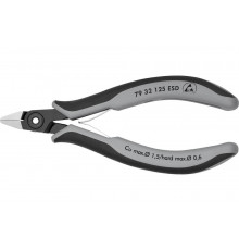 Прецизионные антистатические бокорезы Knipex для электроники ESD 125 мм KN-7932125ESD