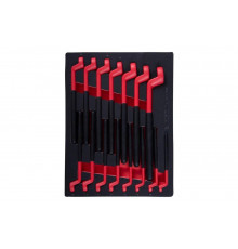 Набор накидных диэлектрических ключей KING TONY 7-24 мм, ложемент, 15 предметов 9-12FVG15MRV