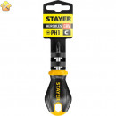 STAYER PH1x38 мм, отвертка с двукомпонентной рукояткой 2510-38-1_z03