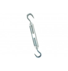 Талреп STAYER DIN 1480, крюк-крюк, М10, 6 шт, оцинкованный, 30525-10