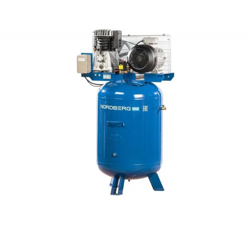 Компрессор NORDBERG вертикальный поршневой 380В, ресив. 300л, 810л/ч NCEV300/810