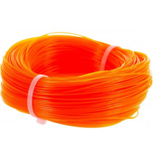 Строительная леска, 100 м, D 1 мм цвет оранжевый СИБРТЕХ 84838