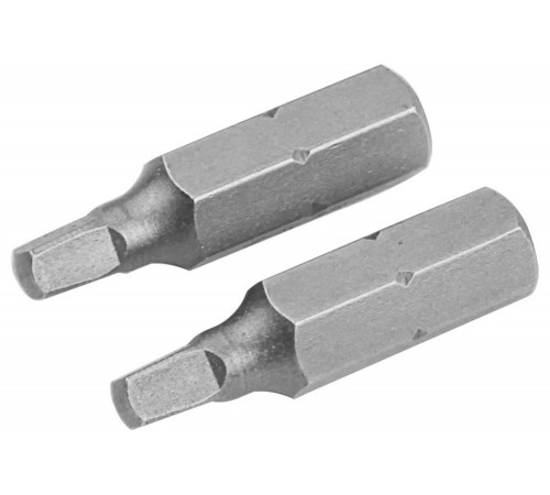 Набор вставок бит торцевых 1/4", Square, №2, 25 мм, 2 шт TOLSEN TT20239