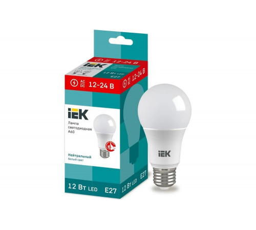 IEK LLE-A60-12-12-24-40-E27: эффективное освещение вашего пространства