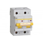 Автоматический выключатель IEK ВА 47-100, 2Р, 100А, 10 кА, х-ка С MVA40-2-100-C