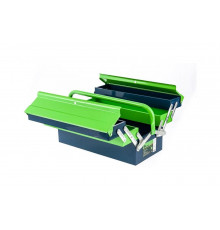 Ящик для инструмента СИБРТЕХ 430x200x200 мм, пять секций, металлический 90751