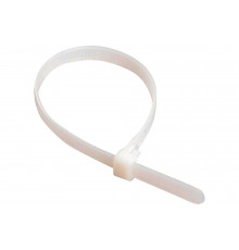 Нейлоновая стяжка RUCELF усил. бел. 4,8x350 мм СТУ-350-Б 00-00001700