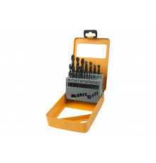 Набор сверл по металлу в металлическом кейсе 19 предметов TOLSEN 75081