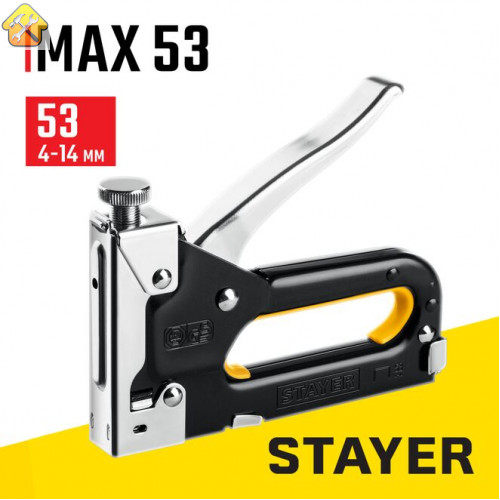 STAYER скобы тип 53, cтеплер стальной Max-53 31501_z01