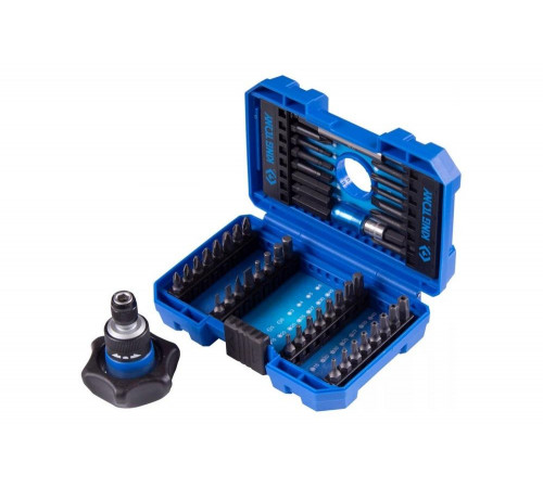 Набор вставок (бит) 1/4", PH, PZ, Hex, Torx, Slotted, 49 предметов KING TONY 1048MR