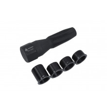 Метчик для восстановления свечной резьбы, набор ремонтных вставок (футорок), 5шт МАСТАК 103-12005