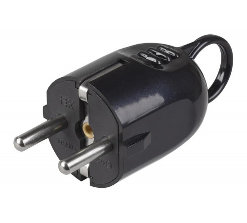 Разборная угловая вилка  IEK ВПу12-02-Ст