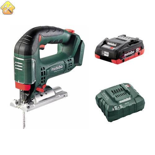 Аккумуляторный лобзик Metabo STAB 18 LTX 100 + 3.5 Ач LiHD + ЗУ T0335