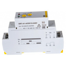 Реле задержки включения IEK ORT. 1 конт. 12-240 В AС/DC ORT-A1-ACDC12-240V