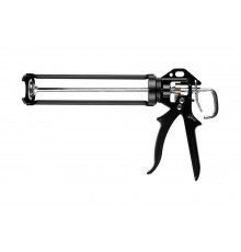 Полуоткрытый пистолет для герметиков KRAFTOOL Professional Buldog поворотный, 320 мл 06673_z01