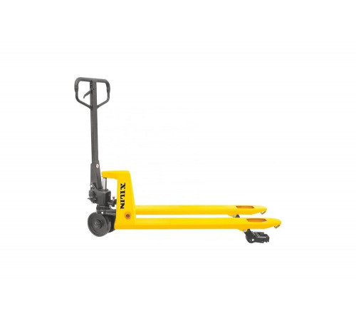 Гидравлическая тележка TOR XILIN г/п 2500 кг BFT 550x1150, 4 направления полиуретан. колеса 1006381