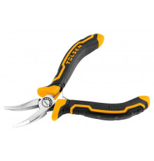 Плоскогубцы тонконосые мини загнутые TOLSEN GRIPro 115 мм TT10353