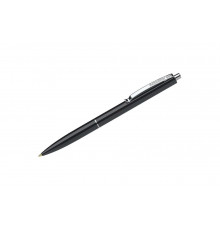 Автоматическая шариковая ручка Schneider K15 черная, черный корпус, 1,0 мм, штрих-код на корпусе 130831