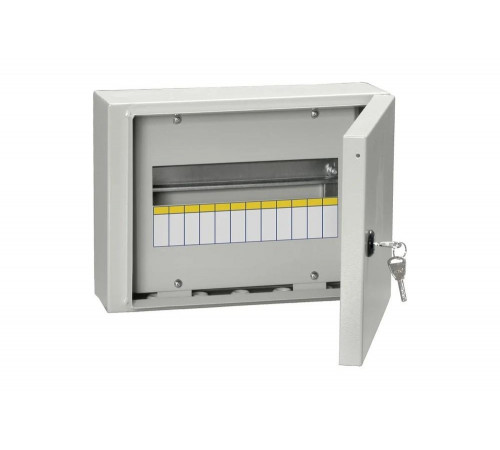 Металлический корпус IEK ЩРн-12з-0 74 У2 IP54 ИЭК MKM11-N-12-54-Z