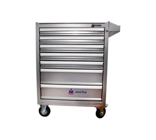 Тележка инструментальная, 7 полок, "ОПТИМА", серая МАСТАК 521-07581MG