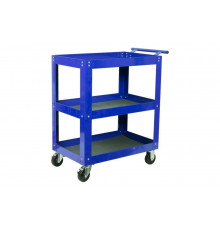 Открытая тележка, 3 полки, синяя МАСТАК 520-33720B