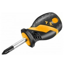 Отвертка TOLSEN двухкомпонентная рукоятка с магнитом PH2x38мм 20134