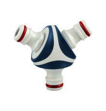 Коннектор Y-образный, пластик, премиум-класса HF 019 Garden Elitech 206047