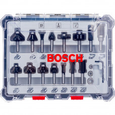 Смешанный набор фрез Bosch 2607017472