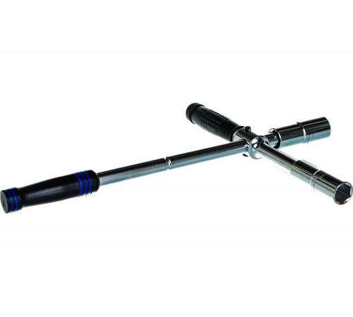 Ключ балонный крестообразный 1/2", 17, 19, 21, 23 мм, кейс, разборный МАСТАК 028-42079C