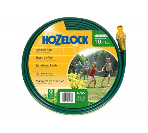 Разбрызгивающийся шланг 10 м для полива с коннекторами Hozelock 6765 6765P3600