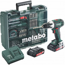 Дрель аккумуляторная METABO BS 18 LT Set (602102600)